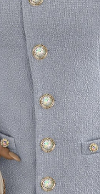 Boutons-bijoux dorés au cœur nacré